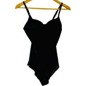 🖤 H&M Black All-In-One Shapewear Bodysuit - Size 8 (EUC)
